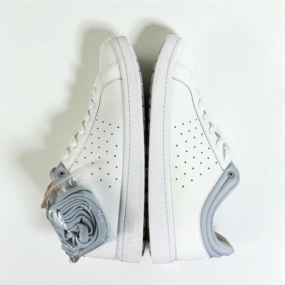 STROLL The Cruiser Leather Golf Shoe Men 12 White/Gray Timeles Versatile Stylish - Picture 5 of 12